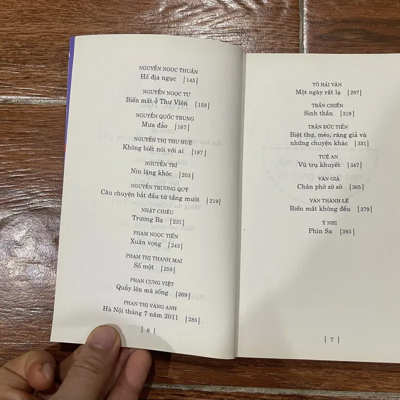 Văn mới 2011-2012 - Tuyển văn xuôi của tác giả mới và tác giả đang được mếm mộ (6) 930895