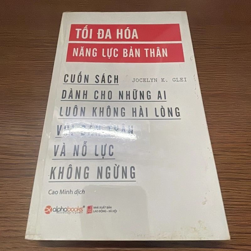 Tối đa hoá năng lực bản thân Jocelyn K. Glei 361286