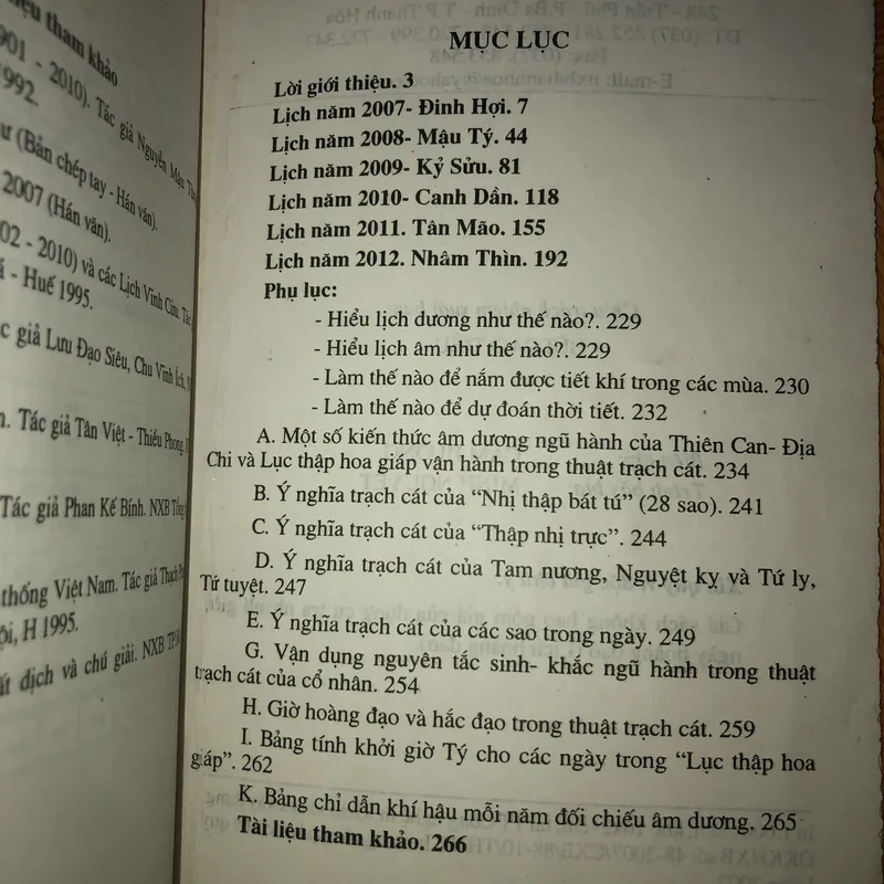 Nghiên cứu văn hoá truyền thống Âm Dương đối lịch 2007-2012 701582