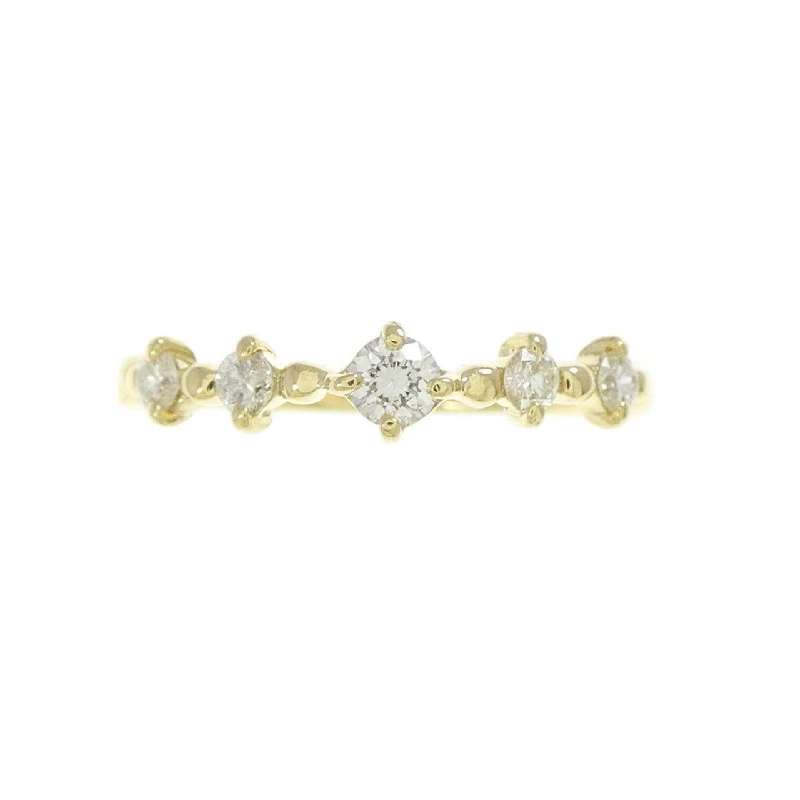 Nhẫn kim cương K18YG 0.10CT - Hàng hiệu chính hãng 849285