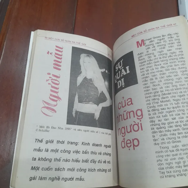 một cửa sổ NHÌN RA THẾ GIỚI số 82 năm 1995 712403