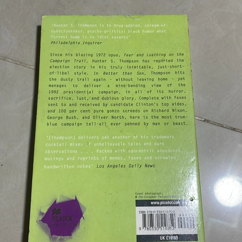 Confessions of a political junkie - Hunter S. Thompson 527909