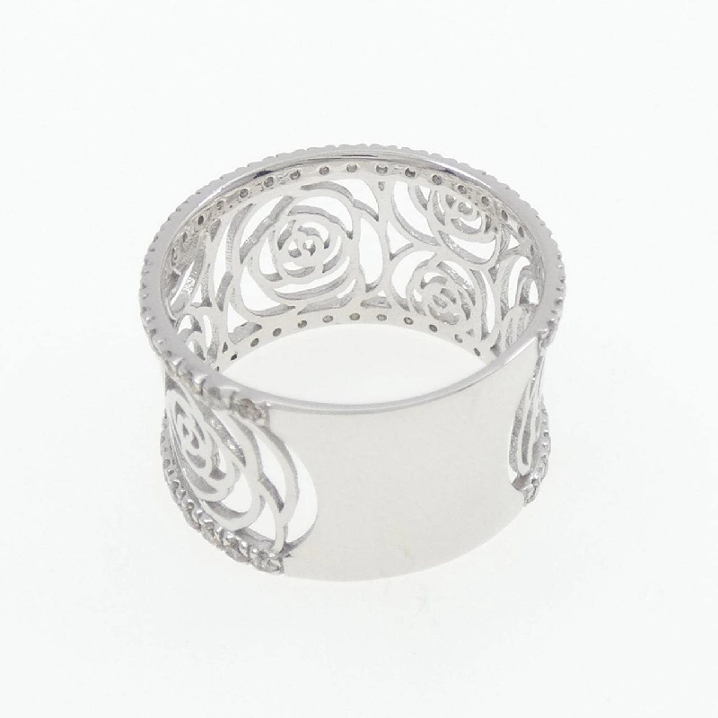 Nhẫn kim cương K10WG hồng 0.45CT 672775