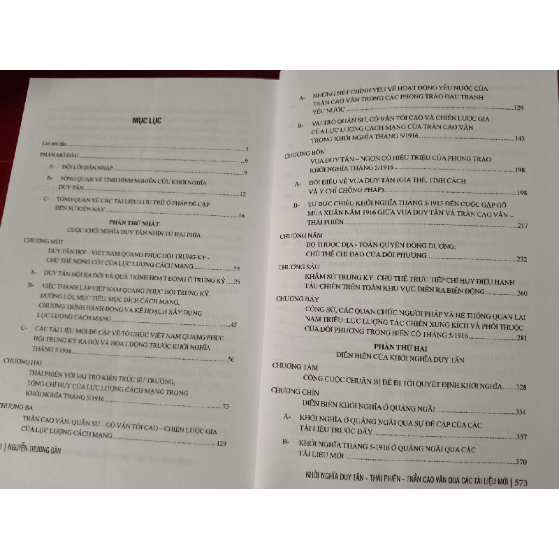 KHỞI NGHĨA DUY TÂN - NGUYỄN TRƯƠNG ĐÀN - 2018 - 574 trang ANTQ2308 LỊCH SỬ - CHÍNH TRỊ - TRIẾT HỌC 919755
