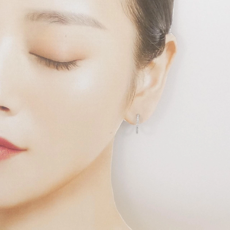 PT950 Bông tai kim cương 0.44CT - Hàng hiệu Authentic 868362