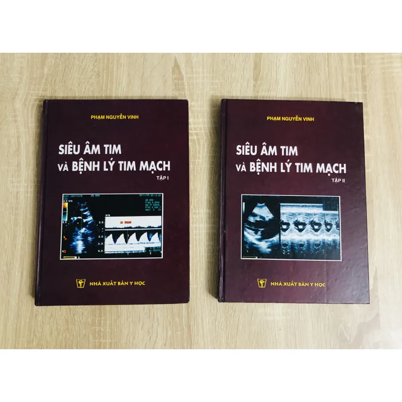 SIÊU ÂM VÀ BỆNH LÝ TIM MẠCH ( 2 tập) - Phạm Nguyễn Vinh 1013050