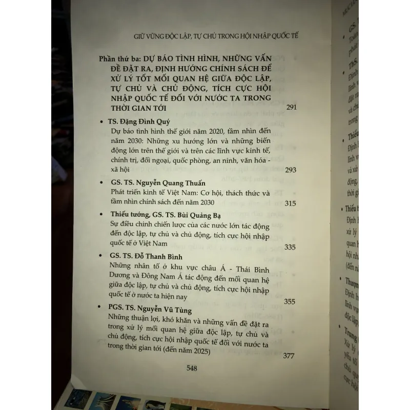 Giữ vững độc lập, tự chủ trong hội nhập quốc tế - GS. TS. Vũ Văn Hiền 755952