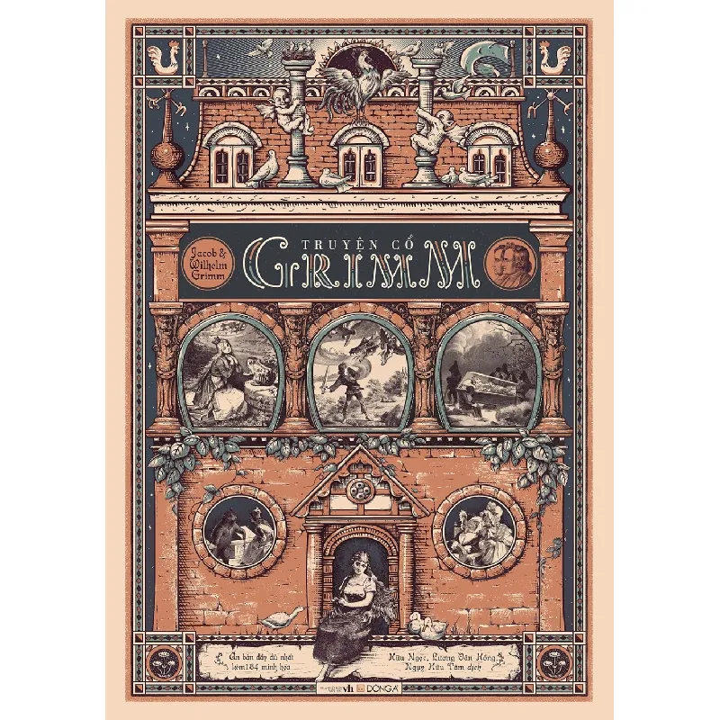 Truyện Cổ Grimm - Bản Cao Cấp (Bìa Cứng) - Jacob, Wilhelm Grimm, Philipp Grot Johann, Robert Leinweber 692111