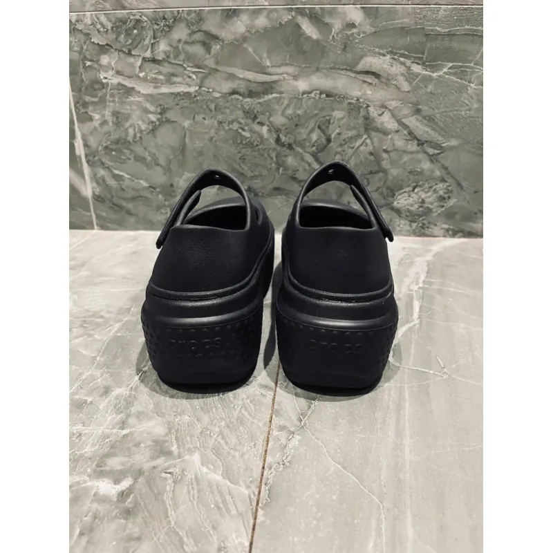 [PASS NHANH] Crocs Mary Jane Stomp 36-37 auth - like new 991666