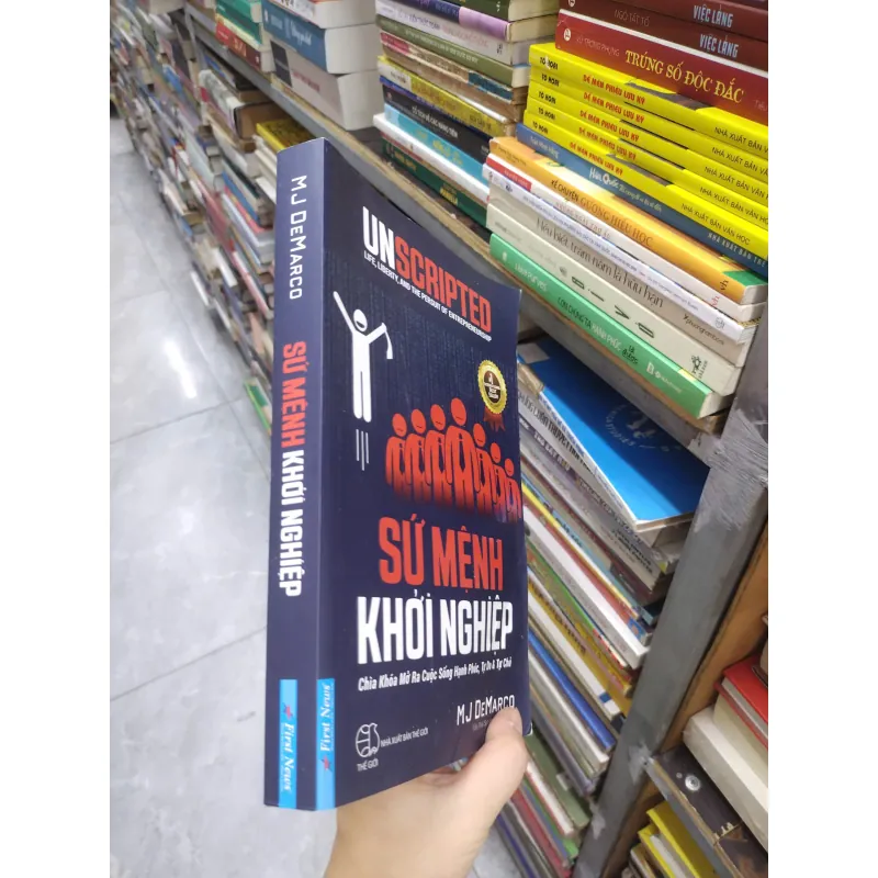 Sách: Sứ mệnh khởi nghiệp - Chìa khóa mở ra cuộc sống hạnh phúc, tự do và tự chủ (B1) 716448