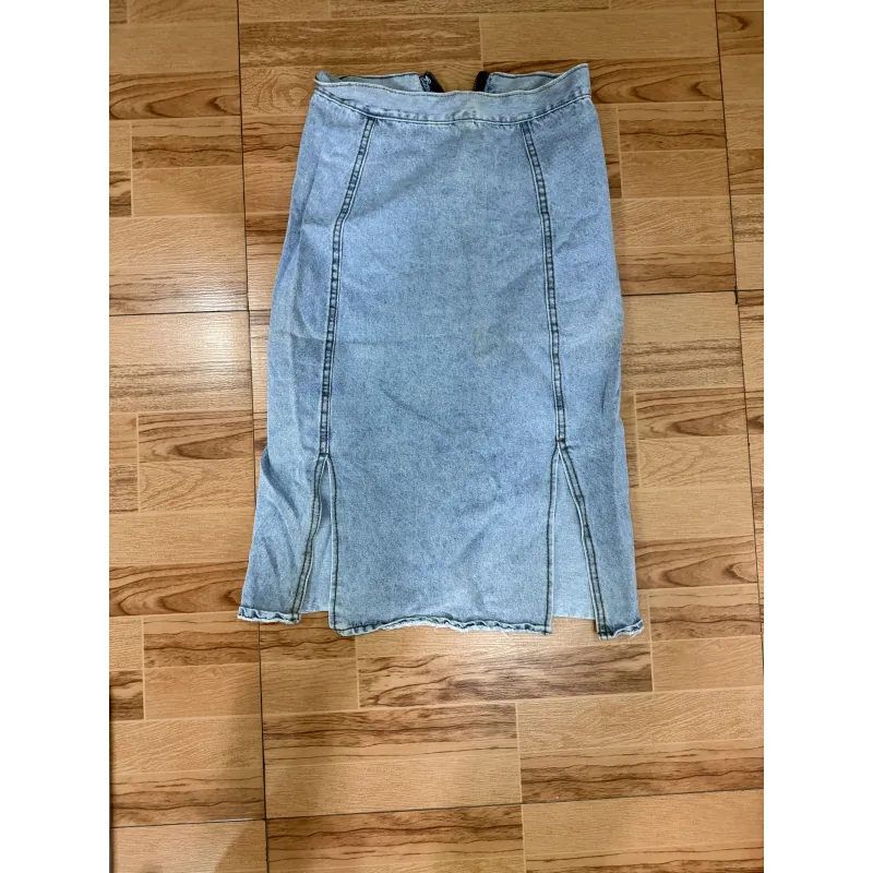 Chân váy jean xanh 936931