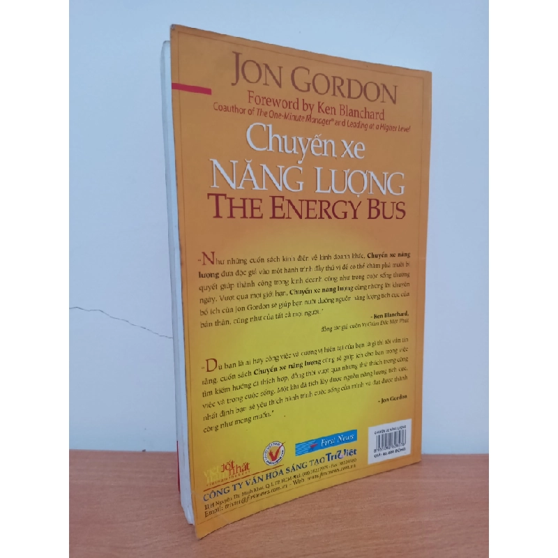 [Phiên Chợ Sách Cũ] Chuyến Xe Năng Lượng (2015) - Jon Gordon S2308 542217