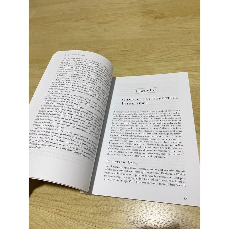Sách Qualitative Research - Nghiên cứu định tính 479722