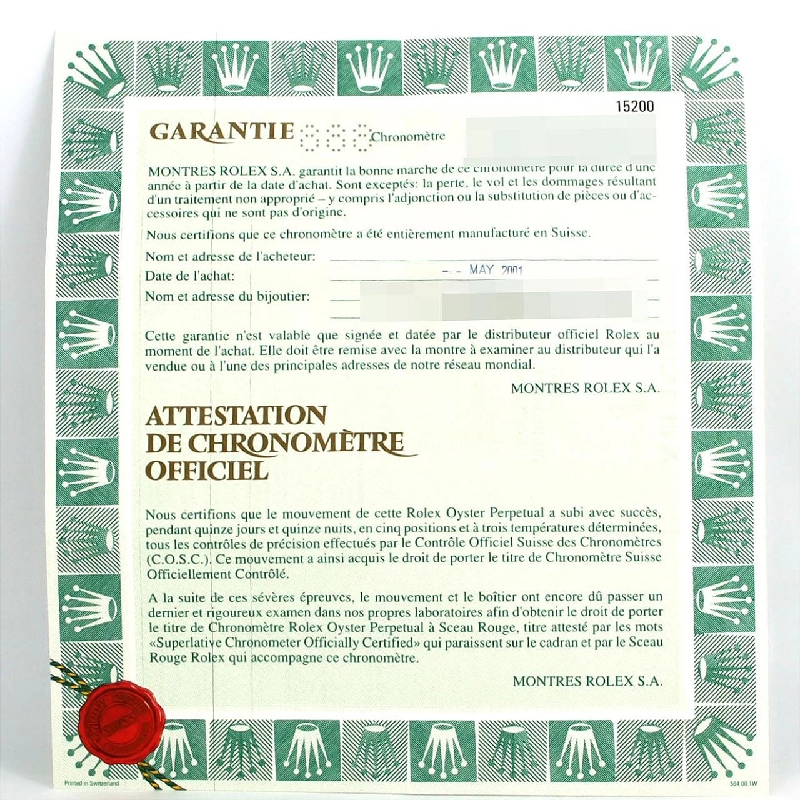 Đồng hồ Rolex Oyster Perpetual Date 15200 SS tự động P series - Hàng hiệu chính hãng 880121