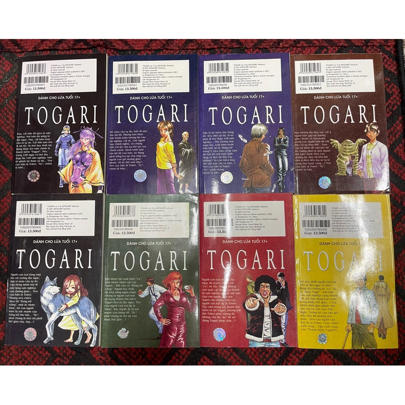 ToGaRi full bộ 8 tập  363189