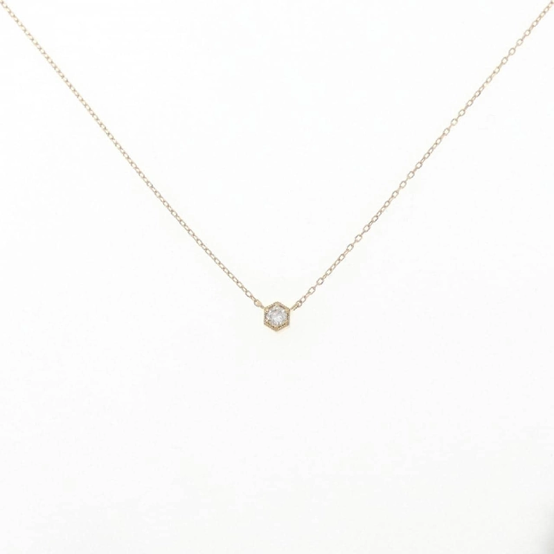 K18YG Dây chuyền kim cương - Hàng hiệu Authentic 858594