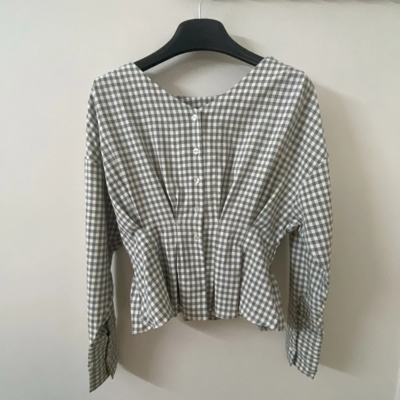 Áo dài tay bo eo 465596