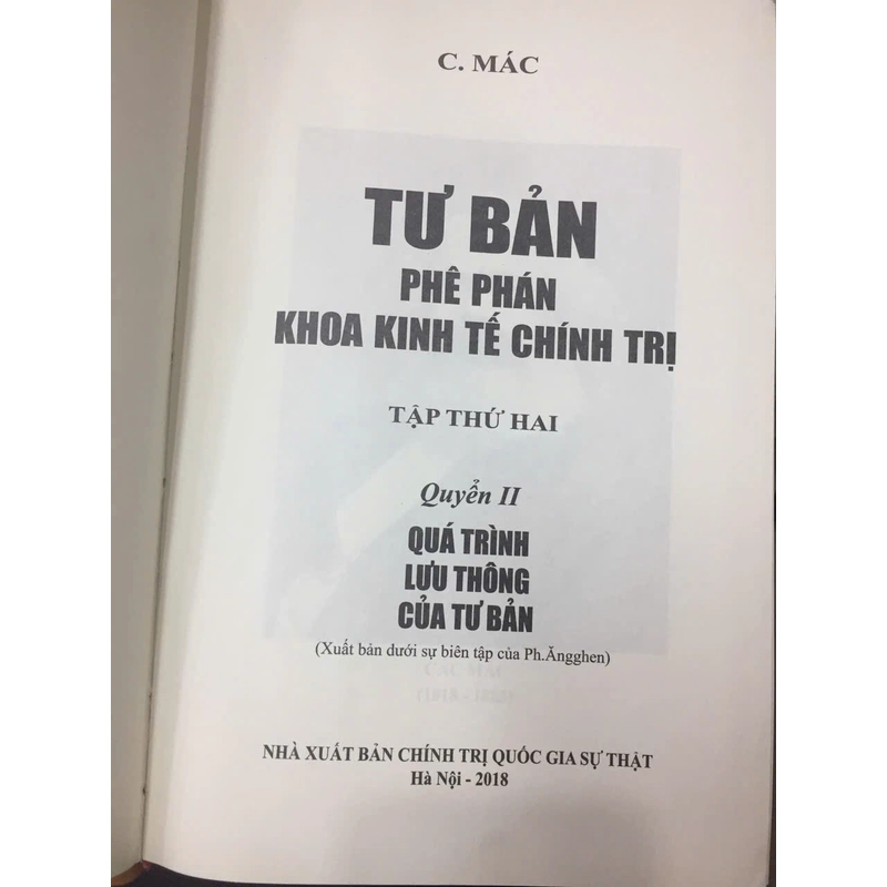 TƯ BẢN PHÊ PHÁN KHOA KINH TẾ CHÍNH TRỊ ( 4 QUYỂN) 522127