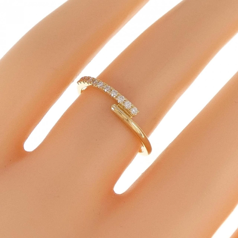 Nhẫn kim cương K18YG 0.10CT - Hàng hiệu Chính hãng 856203