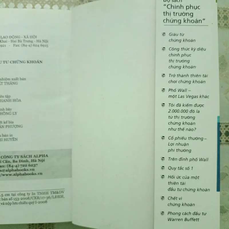 CHIẾN LƯỢC ĐẦU TƯ CHỨNG KHOÁN  738874