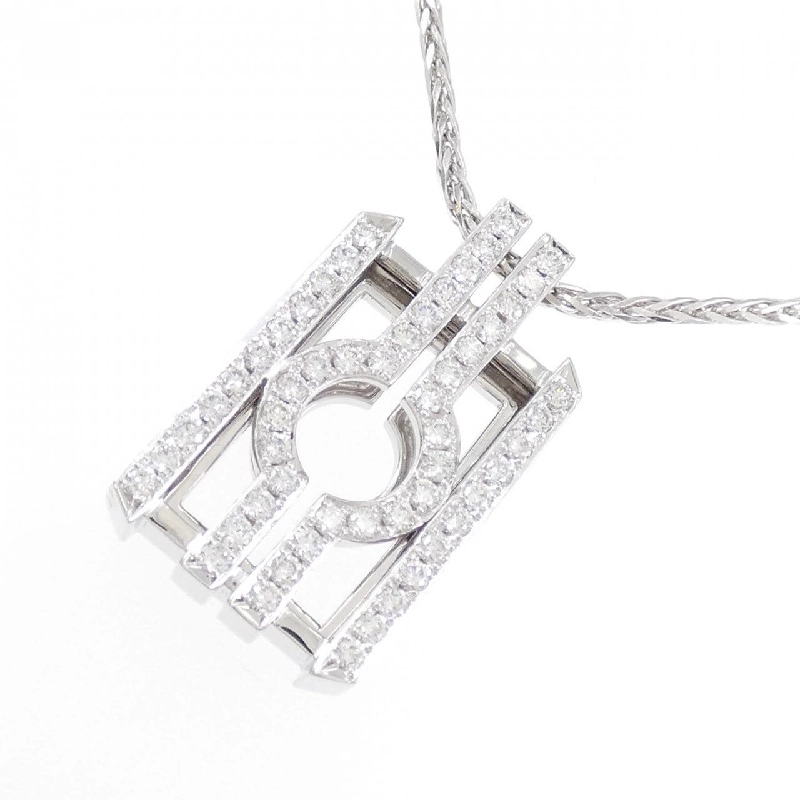 750WG/K18WG Dây chuyền kim cương 0.90CT - Hàng hiệu Chính hãng 861954