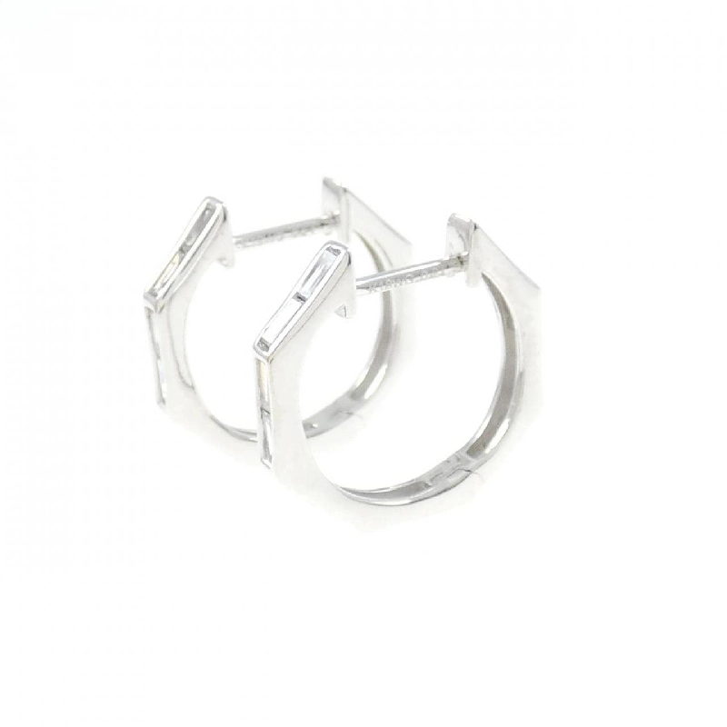 K18WG Bông tai kim cương 0.42CT - Hàng hiệu Chính hãng 870837