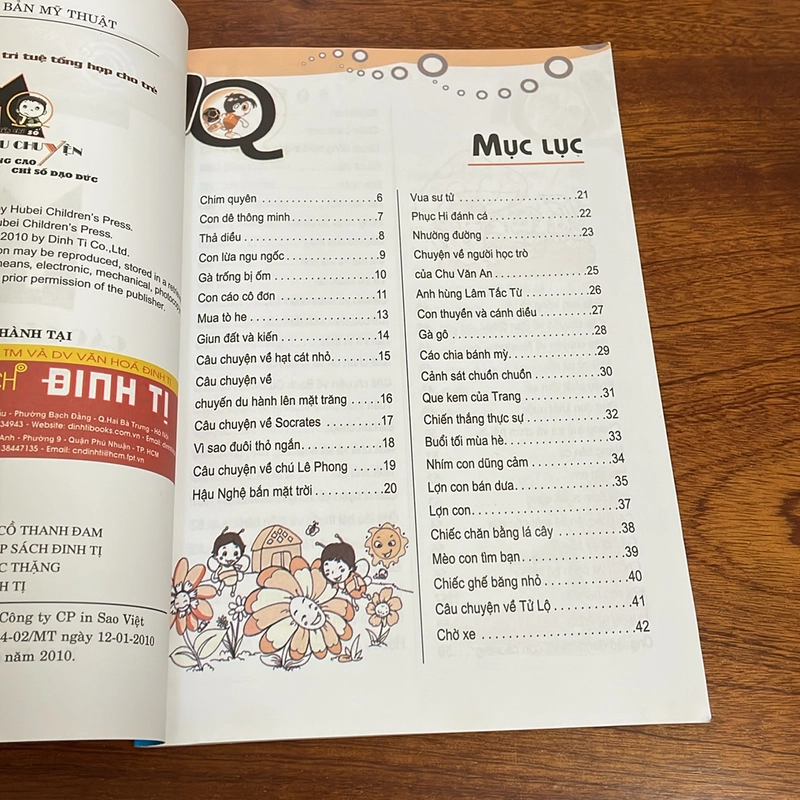 II Sách Thiếu Nhi: Các Câu Chuyện Và Trò Chơi Nâng Cao Chỉ Số Đạo Đức - 2010 497689
