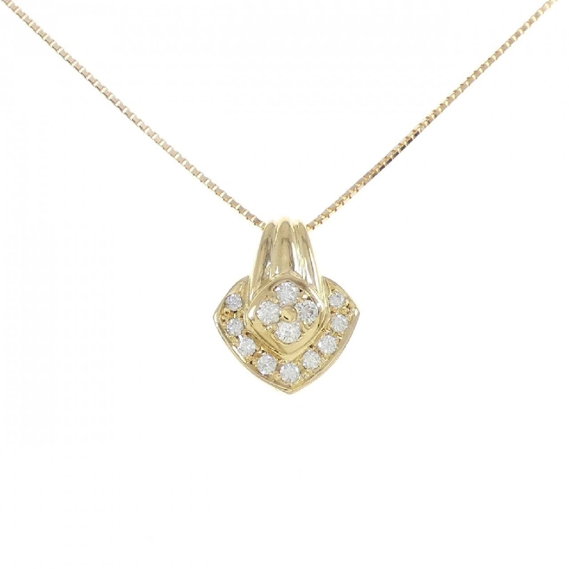 Dây chuyền kim cương K18YG 0.29CT - Hàng hiệu Chính hãng 861598