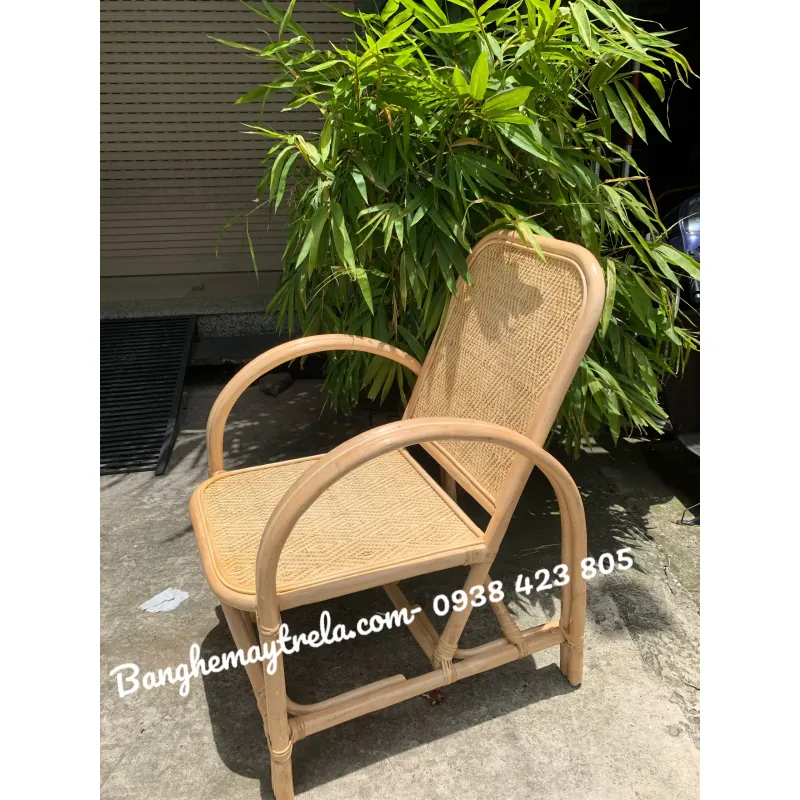 Ghế đơn mây tre đan 703667