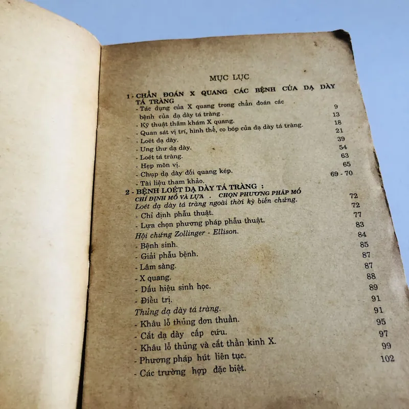 BỆNH LÝ PHẪU THUẬT DẠ DÀY TÁ TRÀNG  707187
