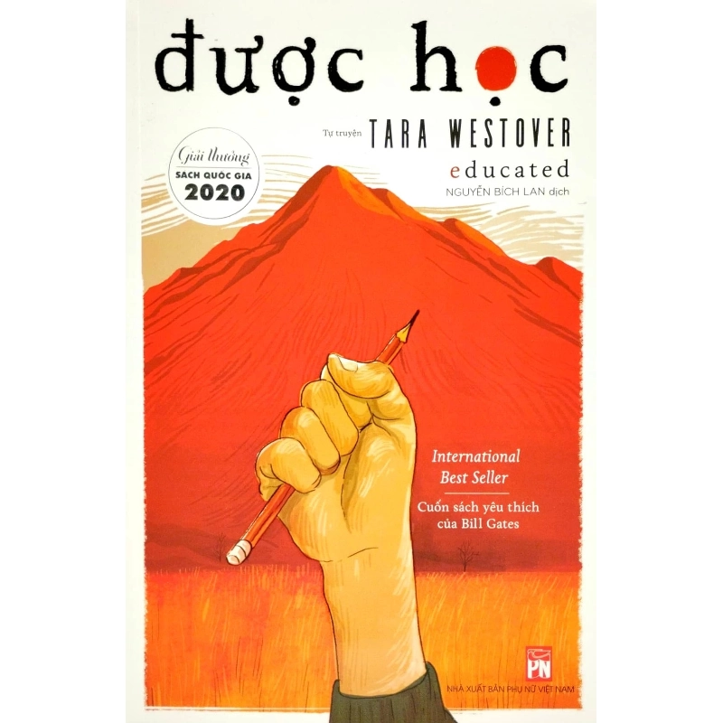Được học - Educated/ International Best Seller - Cuốn sách yêu thích của Bill Gates/ Giải thưởng sách Quốc gia - Tara Westover - 2025 - Văn Học Blogmeo040226 793905