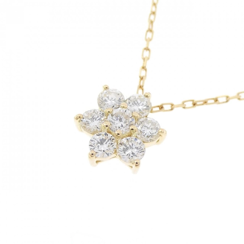 Dây chuyền kim cương K18YG 0.30CT - Hàng hiệu Authentic 864638