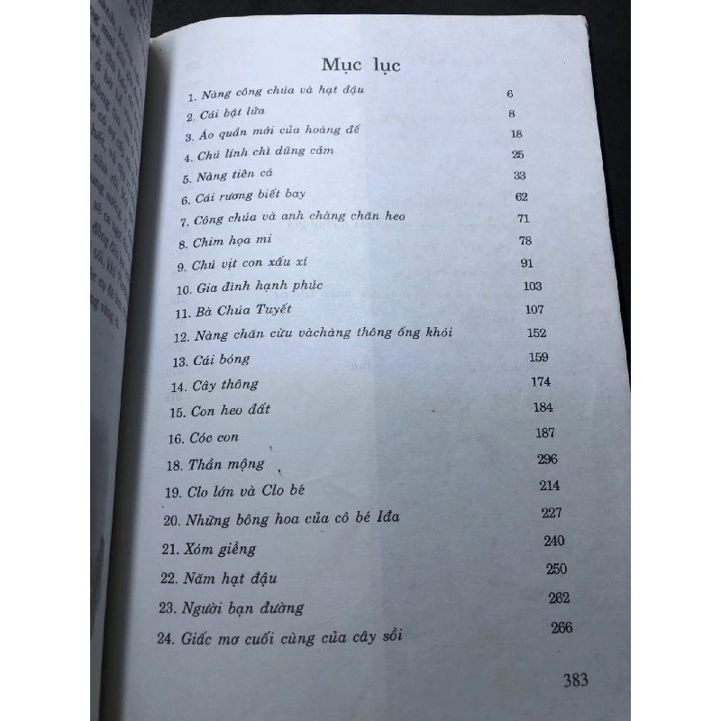 Truyện cổ Andersen 2009 mới 70% ố bẩn nhẹ HPB2106 SÁCH VĂN HỌC 915969