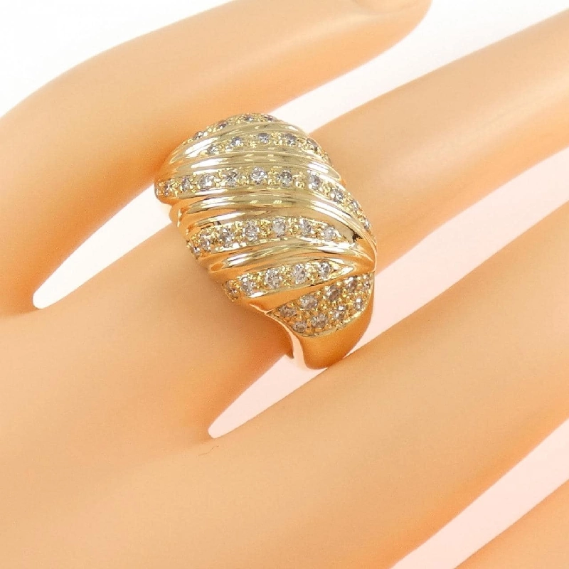 Nhẫn kim cương K18YG 0.70CT - Hàng hiệu Chính hãng 850211