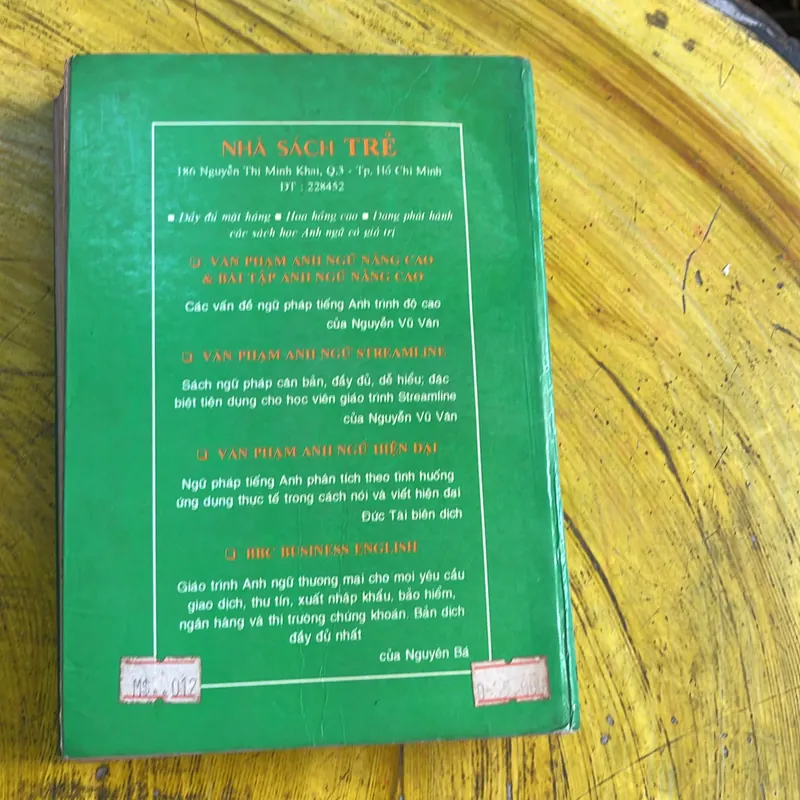 COMBO VĂN PHẠM ANH NGỮ & THUẬT NGỮ KINH TẾ THƯƠNG MẠI VIỆT-ANH 737748