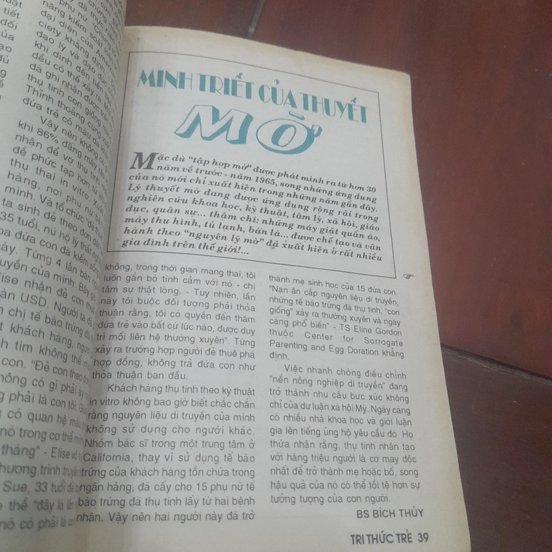 TRI THỨC TRẺ số 26 tháng 8-1997 461020