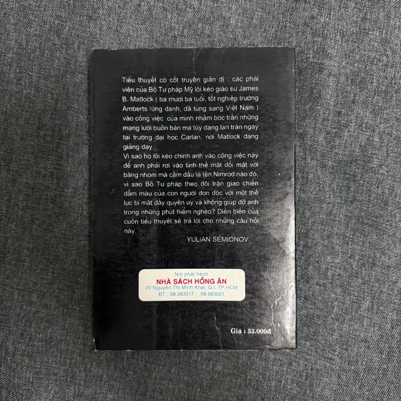 Mảnh giấy tử thần - Robert Ludlum (Tác giả series điệp viên Jason Bourne) 785545