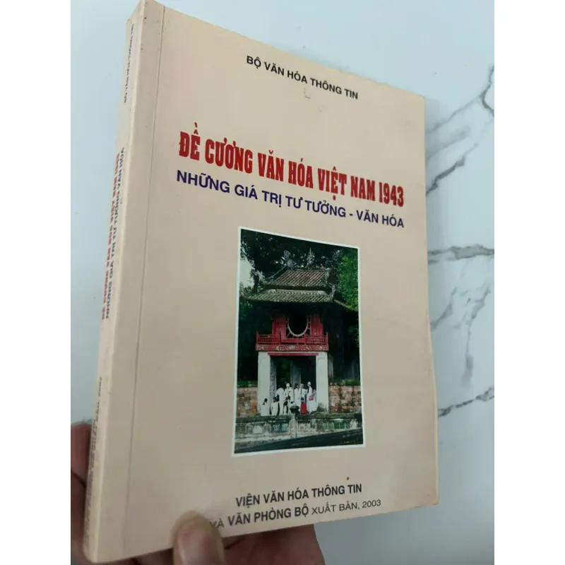 ĐỀ CƯƠNG VĂN HÓA VIỆT NAM 1943 NHỮNG GIÁ TRỊ TƯ TƯỞNG - VĂN HÓA 699563