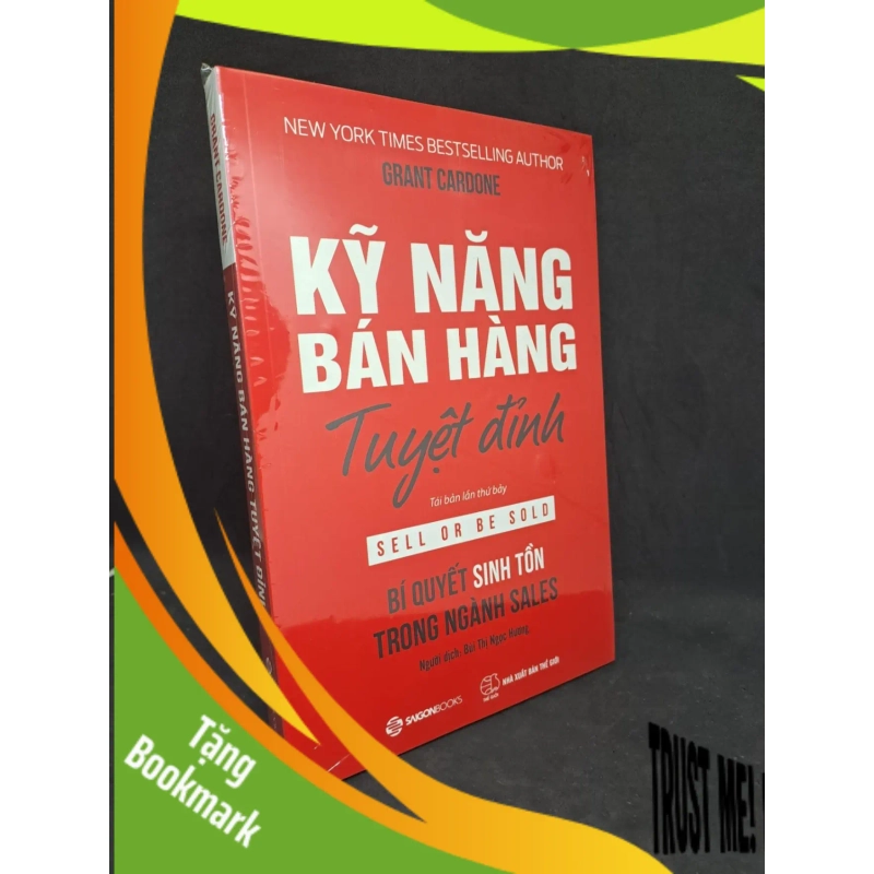 (TẶNG BOOKMARK) Kỹ năng bán hàng tuyệt đỉnh mới 100% RBK1508 946454