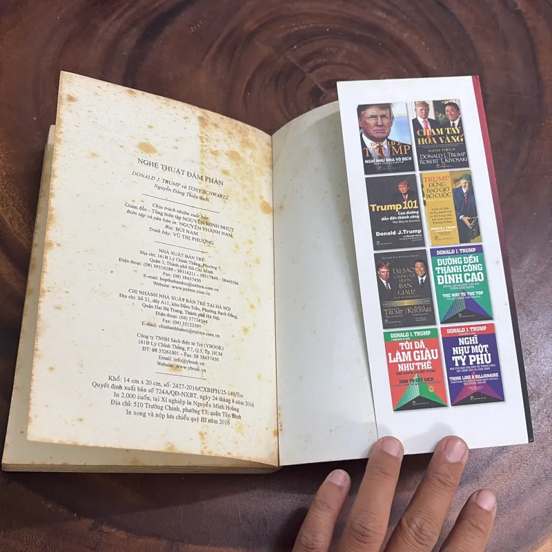 II Sách Kỹ Năng: Nghệ Thuật Đàm Phán - DONALD J. TRUMP, TONY SCHWARTZ - 2016 1007040