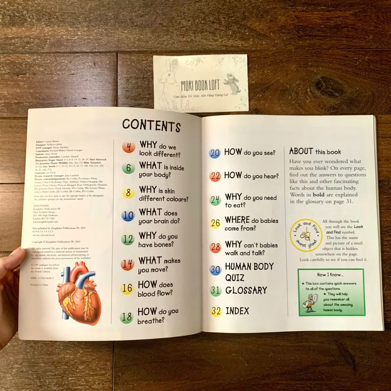 Sách ngoại văn Question Time: Human Body, Used 409493