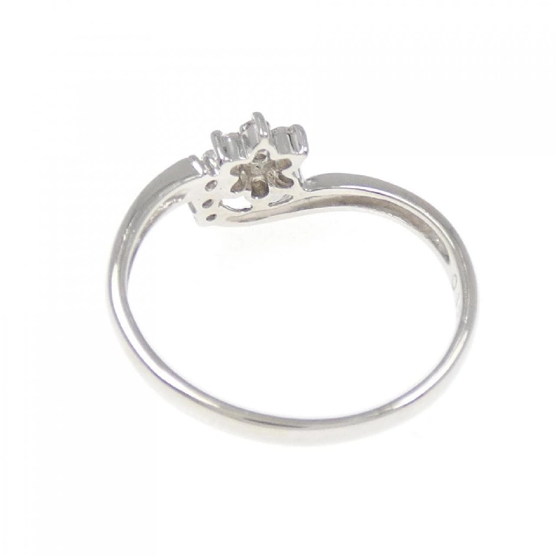 Nhẫn kim cương hoa PT900 0.12CT 671359