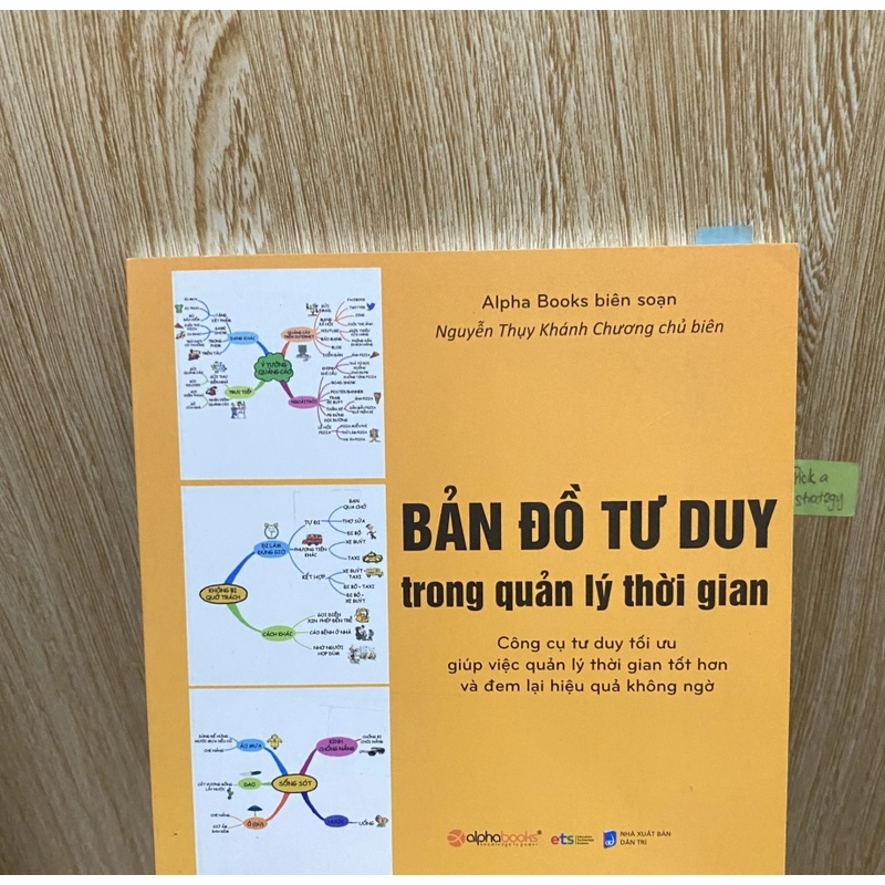 BẢN ĐỒ TƯ DUY TRONG QUẢN LÝ THỜI GIAN *ALPHABOOKS*TẶNG QUÀ 0Đ *FREESHIP THÁNG 5+6 198267