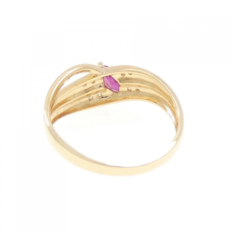 Nhẫn Ruby K18YG 0.23CT - Hàng hiệu Chính hãng 851198