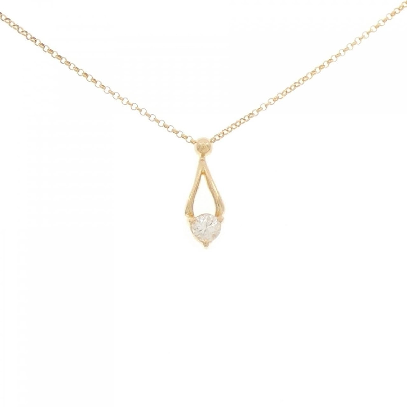 K18YG Dây chuyền kim cương 0.20CT - Hàng hiệu Chính hãng 863145