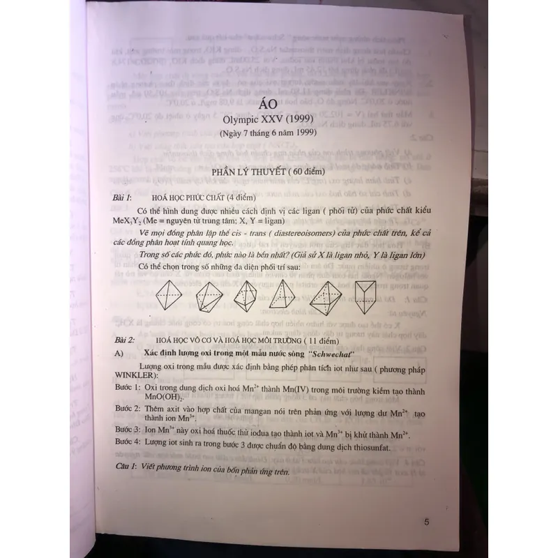 Olympic hoá học Việt Nam và Quốc tế Tập 4 707050