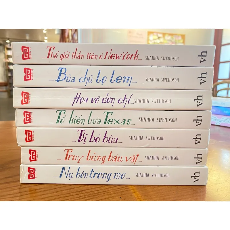 Công Ty Phép Thuật (Trọn Bộ 7 Cuốn) - Shanna Swendson GCH2308 VĂN HỌC Blogmeo21025 582345