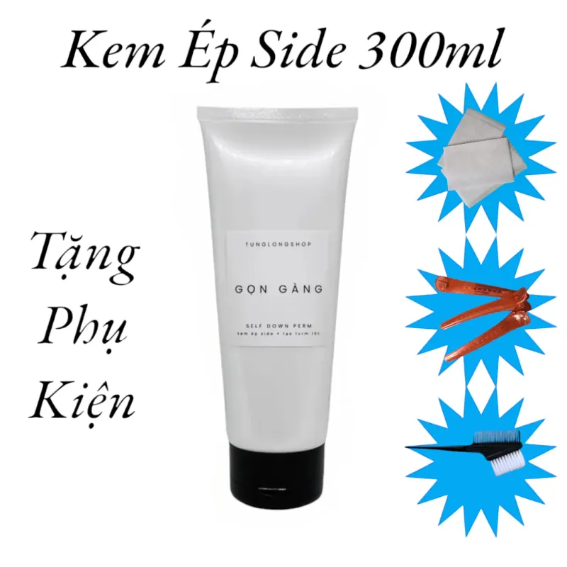Kem Ép Side Tạo Form Tóc Gọn Gàng TLS Down Perm 500ml 300ml 120ml 761459