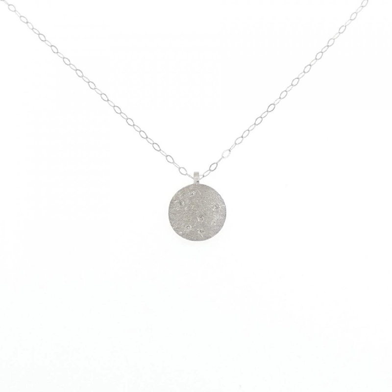 K18WG Dây chuyền kim cương 0.03CT - Hàng hiệu Chính hãng 859939