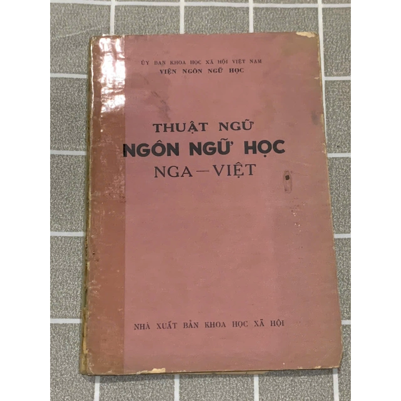 THUẬT NGỮ NGÔN NGỮ HỌC NGA VIỆT - 1989 545923